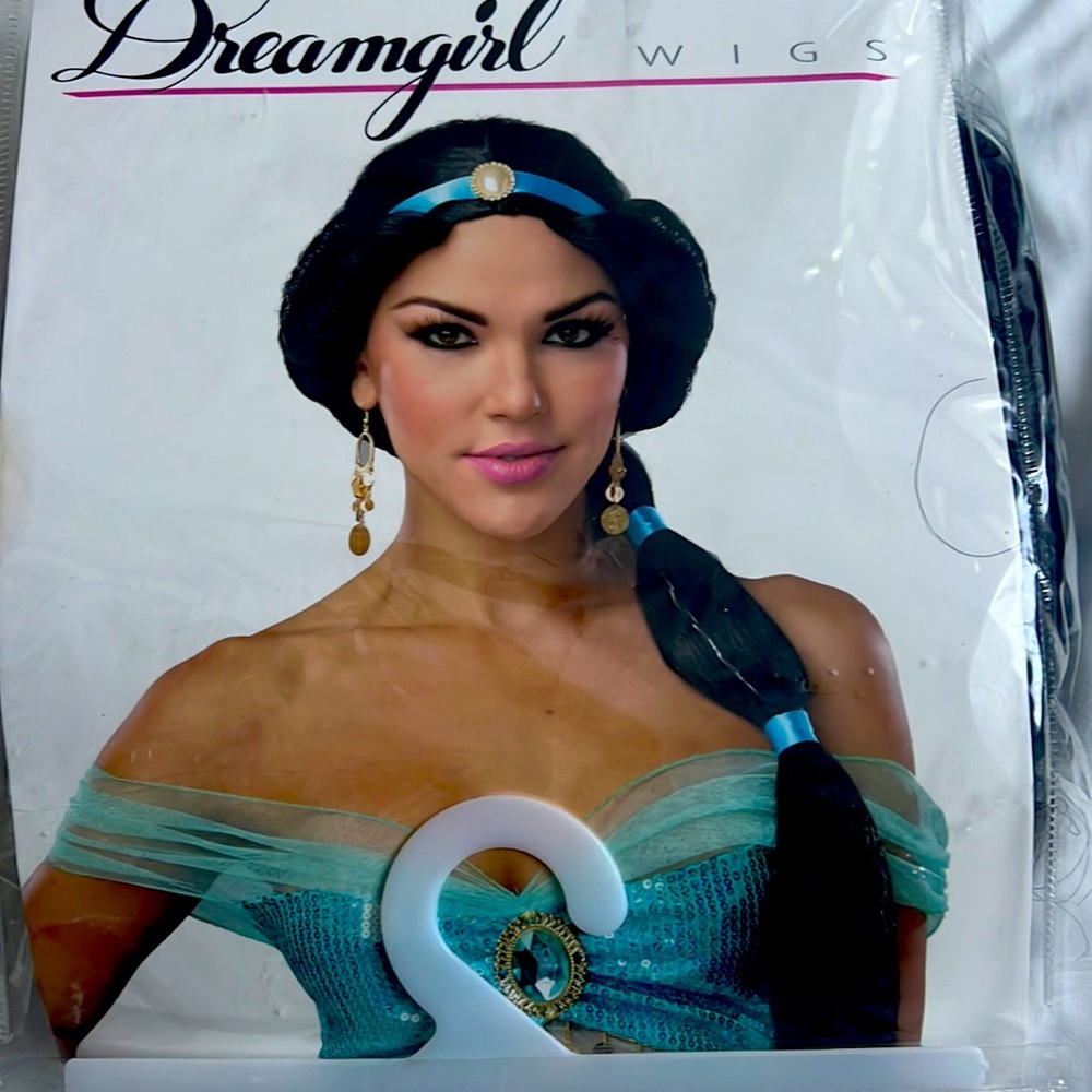 Princess Jasmine wig
